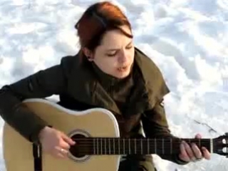 the girl sings beautifully with the guitar. the enemy is always the enemy...